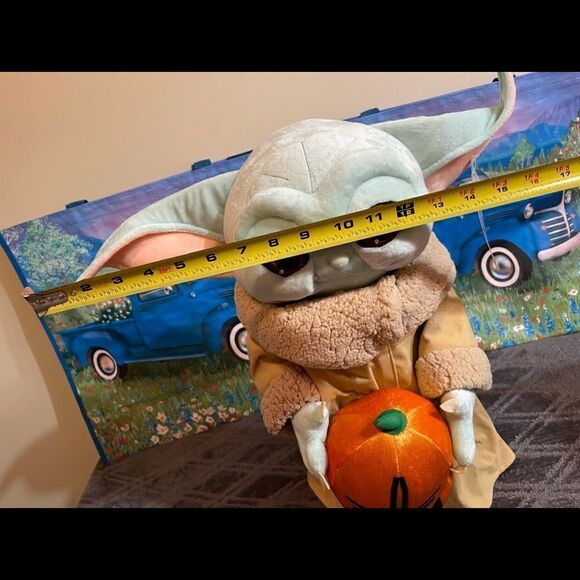 Disney The Child Halloween Greeter plush NWT - Picture 11 of 12